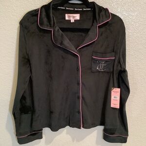 Juicy couture velour pajama set